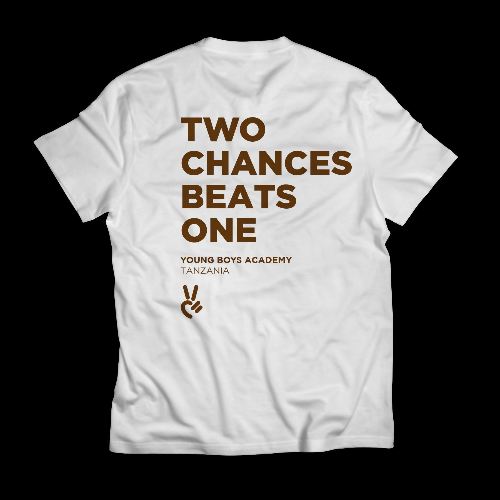 T-shirt - Two chances beats one