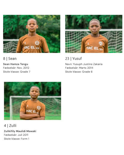 Become a sponsor for one of our boys