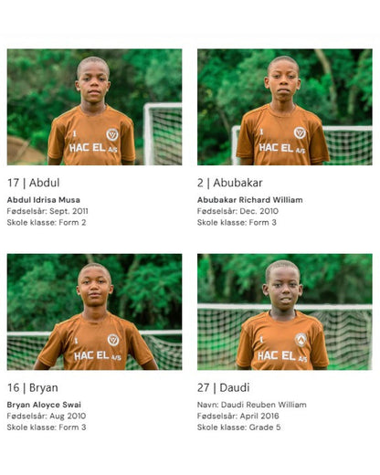 Become a sponsor for one of our boys